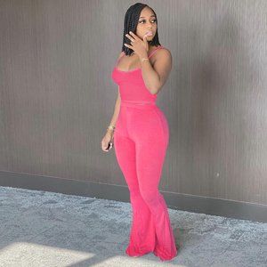 Bodycon Crop Top 2pc Set